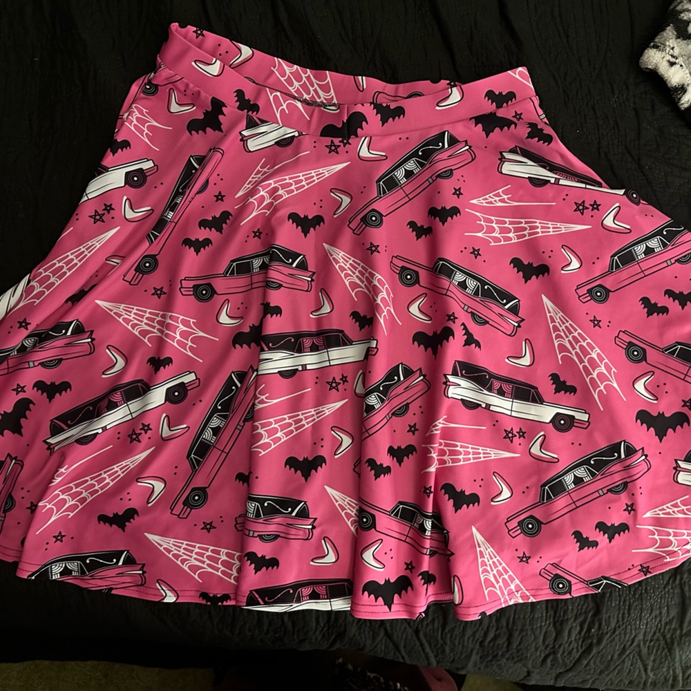 Sourpuss Deathcab Skater Skirt